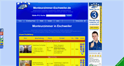 Desktop Screenshot of monteurzimmer-eschweiler.de