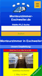 Mobile Screenshot of monteurzimmer-eschweiler.de